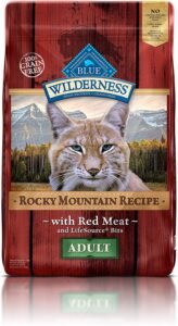 Blue Buffalo Wilderness Rocky Mountain Recipe High Protein Grain Free, Natural Adult Dry Cat Food